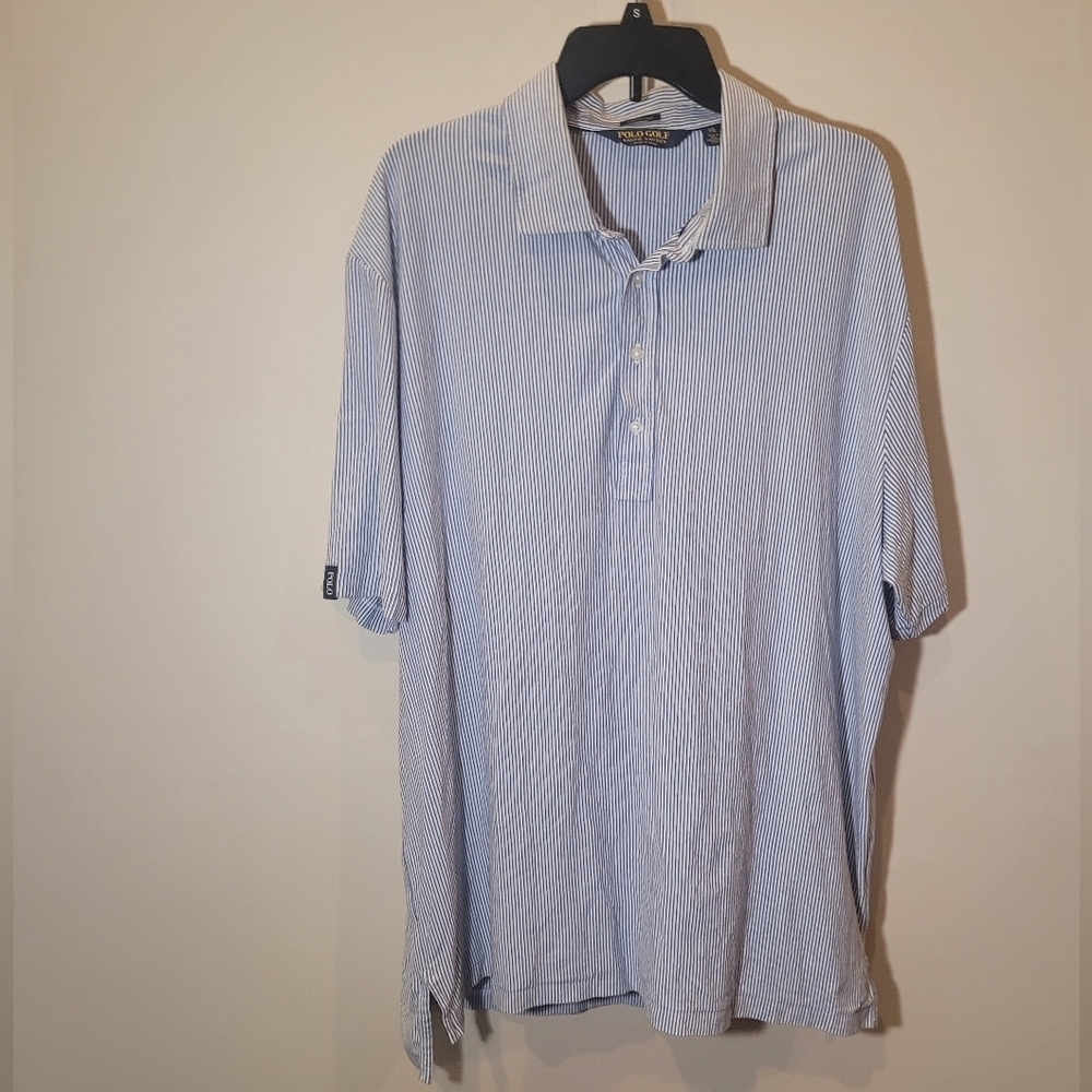 Ralph Lauren Polo Striped Golf shirt. Men's XXL